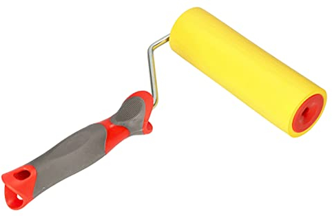 KOTARBAU® - Rullo per carta da parati, 240 mm, con rullo in gomma e manico in plastica