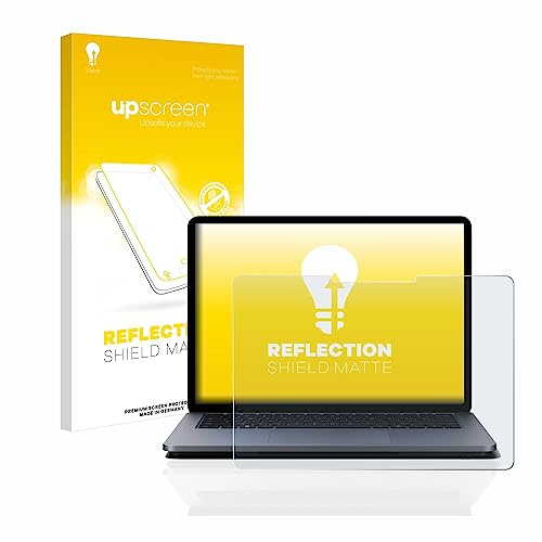 upscreen Schutzfolie für Microsoft Surface Laptop Studio | Entspiegelter Displayschutz Made in Germany Anti-Reflex Displayschutz-Folie Matt Anti-Fingerprint