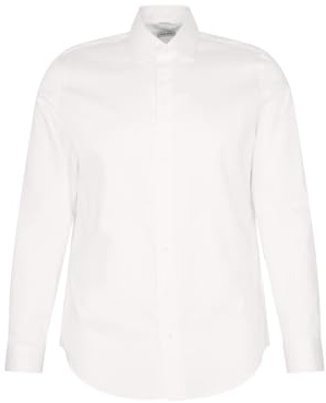 Seidensticker Camicia da Uomo Business, Bianco, 43