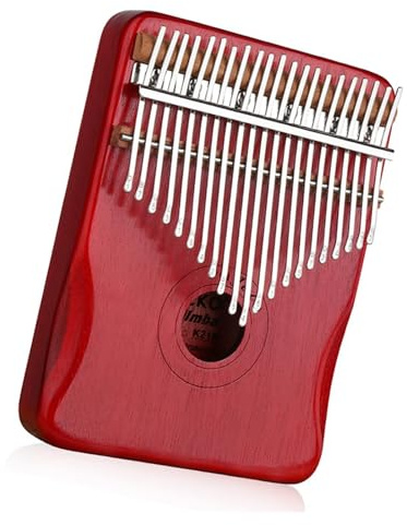 Anfänger Kalimba Kalimba-Fingerklavier mit Mahagonikern Anfänger 21-Ton-Kalimba Kalimba-Resonanzbrett Daumenklavier