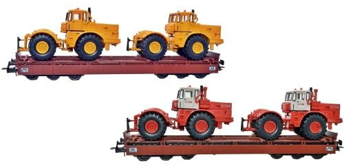 NW 22401 H0 2er Set Schwerlastwagen Samms 4860 mit K 700, DR, Ep.IV