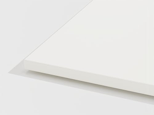 BISLEY Desktop, melaminharzbeschichtete MFC Tischplatte, mit 2 mm ABS Kante, DT251408005, H: 25 x B:1400 x T:800 mm, 005 weiß