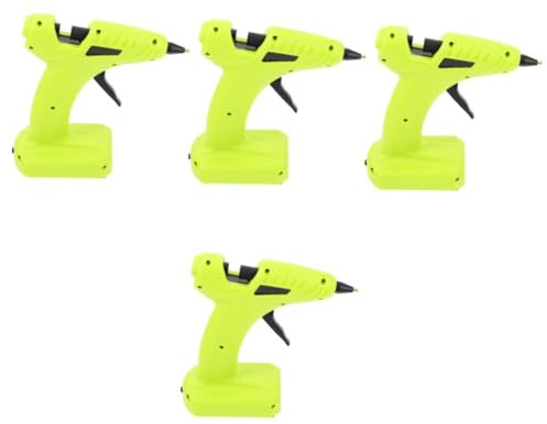 NUOBESTY 4piezas De Pegamento Caliente Inalámbrica Para Manualidades Diy Herramienta De Adhesión Rápida y De Usar Adultos