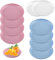duisoad 10 Pezzi Piatti in Plastica Piatti Campeggio 19 cm Piatti Plastica Rigida Lavabili per Pasta, Insalate, Dolci, Senza BPA, 3 Colori