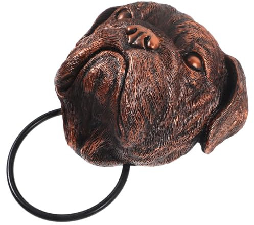 NULYLU Antique Dog Door Pull Handle Unique Gate Decoration for Home Decor Easy to Install Animal Design for Any Occasion
