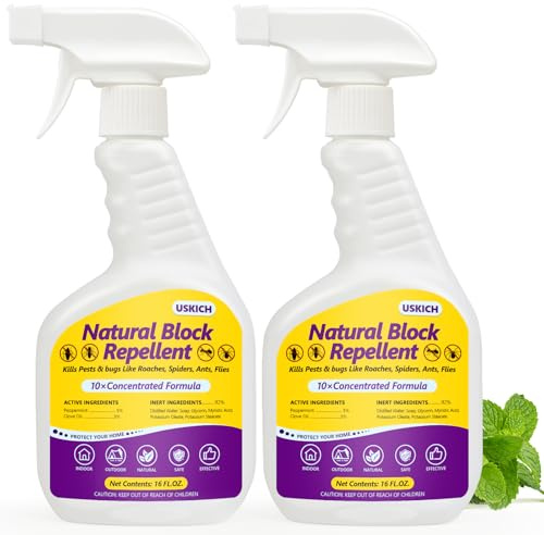 Ant Killer & Bug Spray - 16 oz-Natural Indoor & Outdoor Insect Repellent Spray for Spiders, Ants, Roaches,Cockroach -Fly and Insect Defense, Safe & Extra-Strong Formula,Pest Control