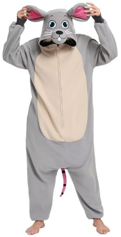 LBJR Pigiama Animali Adulti Cosplay Costume Pigiamone Intero Onesie