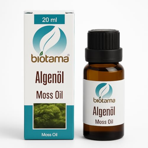 Aceite de masaje natural de algas 98% – con 2% de aceite portador – Aceite esencial puro – Natural y sin aditivos – Calidad Premium para piel, cabello y uñas – Sin aditivos (aceite de algas)