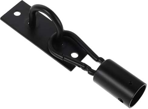 SEWOART 2 Pièces Pièces De Rechange Pour Ventilateur De Plafond Support De Poteau De Ventilateur De Plafond Auvent Pendentif Luminaire Lustre Black