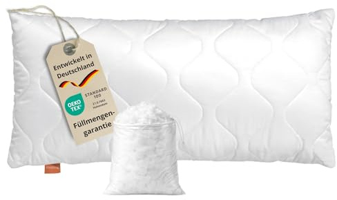 sleepling 190019-P komfort 100 huvudkudde, mikrofiber, vit