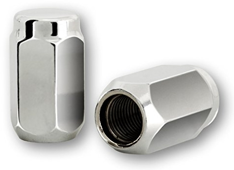 Hansen Styling Parts 20 Radmuttern Chrom 14x1,5mm Nuts Muttern mit 60° Konus - Schlüsselweite : 19mm
