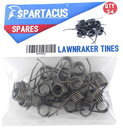 Spartacus Lawnraker Tine Tyne Pack of 24 Fits Macallister MRSP1400 Lawn Aerator