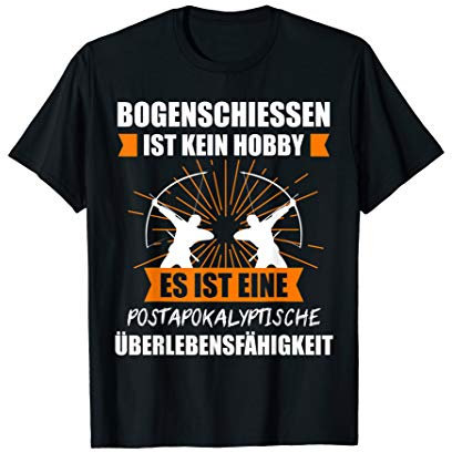 Bogenschießen Bogensport Bogenschütze Pfeil Geschenk T-Shirt