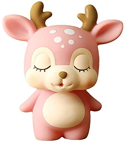 Süßes Sparschwein Karikatur - Dekoration Oder Aufbewahrung für Schlafzimmer, Wohnzimmer, Tisch, Bücherregal