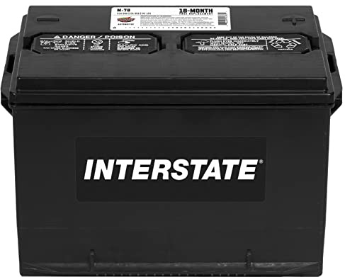 Interstate Batteries Group 78 Car Battery Replacement (M-78) 12V, 680 CCA, 18 Month Warranty, Replacement Automotive Battery for Cars, Trucks, SUVs and Minivans