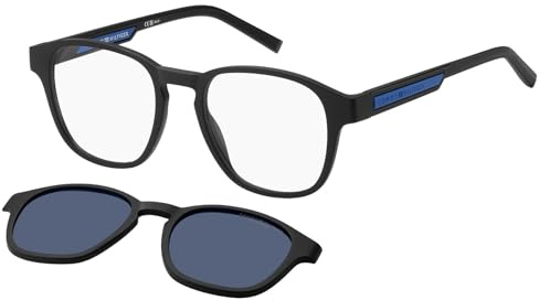 Tommy Hilfiger Brille TH 2085/CS Größe 50-19 mm Matte Schwarz polarisiert