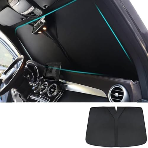 KLBVFDYAN Coche Delantero Parabrisas Parasol para Peugeot Partner Tepee (2008-2018), Plegable Parasol Protección UV Protección Solar Interior Accesorios