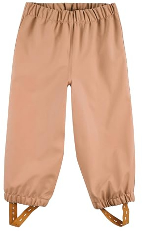 Sterntaler Unlined Rain Pants Pantalones de lluvia sin forro, Barro, 98 Unisex niños