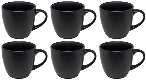 Studio Tavola Kaffeetassen Black Tie 200 ml - 6 Stück