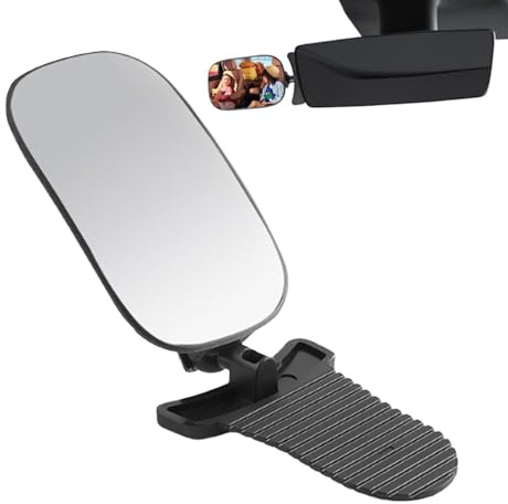 Rétroviseur intérieur de voiture pour bébé, miroir de siège auto arrière | Rétroviseur enfant arrière - Miroir stable pour enfant - Rétroviseur de siège arrière pour bébé créatif pour regarder les