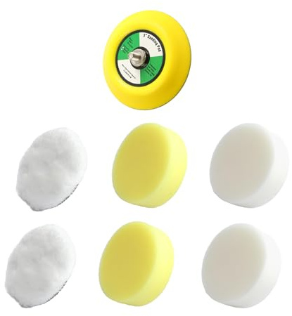 49-36-2438 Buffing Polishing Pads Kit for Milwaukee M12 Spot Polisher