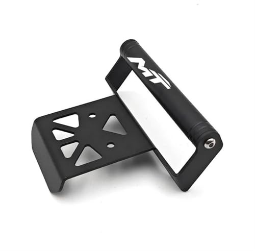 TAHDP Supporto per Telefono per Moto Supporto per Piastra di Navigazione GPS per CFMOTO 450MT 450 MT 2024 Parti di Montaggio per Smartphone Regolabili Barra di Supporto(Nero 2)
