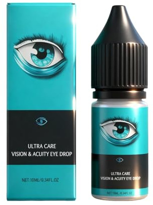 Per Occhi | 10 ml Soluzione Idratante - Cura Occhio Idratante a Lunga Durata - per di Schermo, Mattina, Casa, Viaggio, Notte, Lavoro Quotidiano, Lettura, Ufficio, Studio