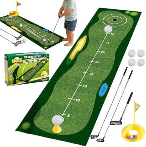 Set de Golf Infantil Juguete para Niños | Juego Educativo - Set de Palos de Golf Infantil | para Niños y Niñas, Playa, Camping, Reuniones Familiares, Parque, Guardería