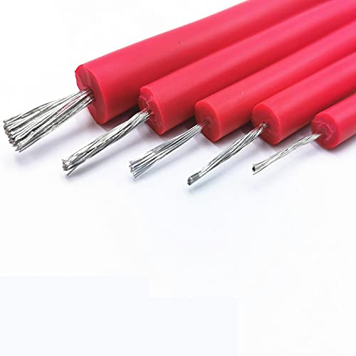 KEPOHK Hochspannungsdraht und -kabel Silikondraht Hochdruck 10KV 15KV 20KV 25KV 30KV 40KV-13awg 11awg 9awg 30KV-9AWG