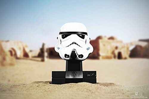 PUREARTS - Starwars (Original Stormtrooper-Helm) 1:3 Statue Figur, weiß