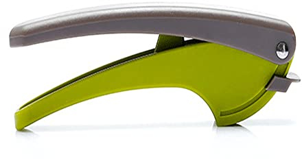 2 x Küchenknoblauchpresse, multifunktional, doppelter Knoblauchschneider, robuste Knoblauchpresse, Fleischwolf, Ingwerzerpresse, Schäler, professionelle Lebensmittelpresse