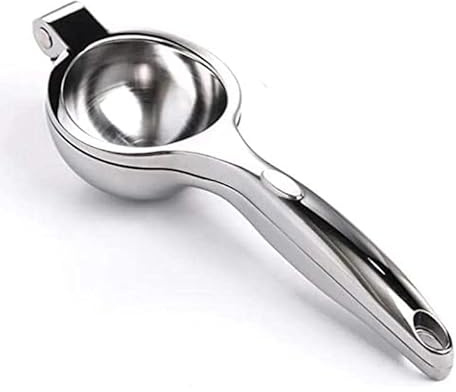 Royal Cuisine Zinc Alloy Lemon Squeezer, Strong and Durable Citrus Juicer, High Juice and Use Effortless Lemon Juicer (Large)