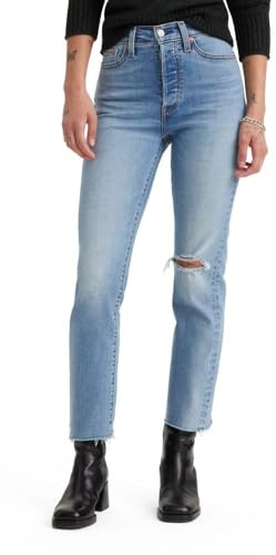 Levi's Women's Wedgie Straight Jeans, (New) Night Sight 29 Regular