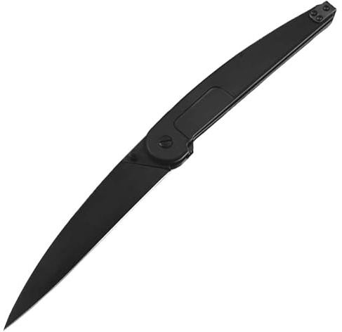 Kleine handliche werkzeug stahl messer rutschfest schwarz Wandern Tragbare Camping outdoor messer survival edc Jagdmesser lang taschenmesser Alu aluminium klappmesser slim tanto n690 stahlklinge, clip