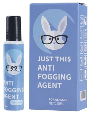 Anti-Fog Glasses Cleaner - Effective Glass Cleaner 15ml Anti Fog Lens Cleaner - Glass Agent Quick Safe Fog Stopper for Goggles