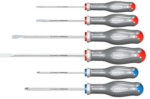 Facom ATPST.J6 TOURNEVIS PROTWIST® INOX pour vis cruciformes PHILLIPS® & pour vis à fente