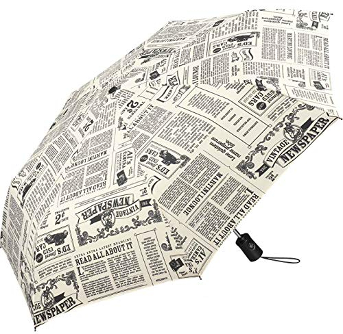 Regenschirm Newspaper - Taschenschirm Auf-Zu-Automatik
