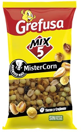 Cócktail frutos de secos mix MisterCorn bolsa 160 g