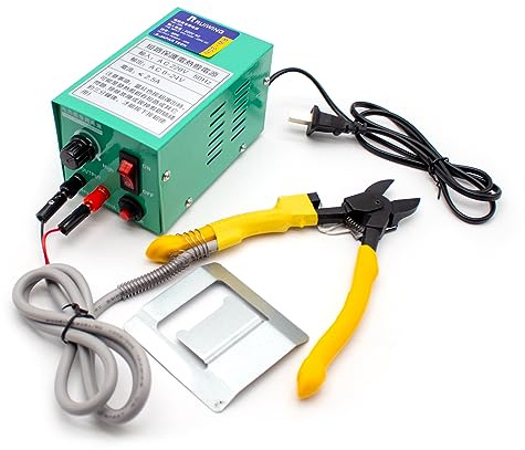 Jieotwice Elektrische Heizschere, Thermozange, Schrägzange, Seitenschneider, Elektrische Schere 24V