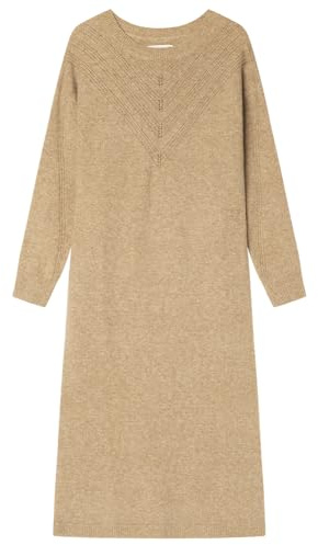 Springfield Vestido para Mujer, Marrón Topo, S
