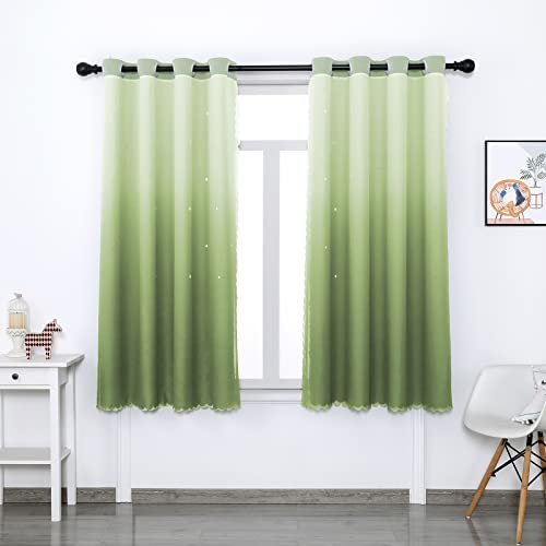 Moderne Fenstervorhänge, isoliert, 300 x 130 cm, Thermo-Vorhänge mit Ösen, Meterware, ideal für Schlafzimmer und Wohnzimmer