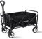 Carrello pieghevole pieghevole da spiaggia con grande capacità, robusto carrello pieghevole portatile, carrello pieghevole per sport, shopping, campeggio