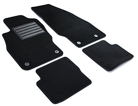 MTM SP-4926 Tapis sur Mesure en Velour pour Opel Corsa D / E 2006>11.2019, black