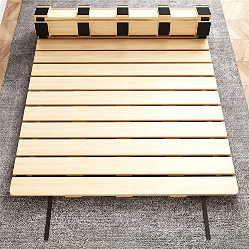 FZSERUN 67×79in, Klappbarer Rolllattenrost, FeuchtigkeitsbestäNdig Atmungsaktiv Lattenroste Holz, Lattenroste Kiefernholz, WeichbettverhäRtungsartefakt, FüR Schlafzimmer Tatami Boden