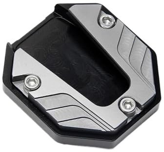 Seitenständer Fuß Universal Roller Motorrad Fahrrad Ständer Extender Fuß Seite Stehen Verlängerung Pad Unterstützung Platte Anti-Skid Vergrößerte Basis