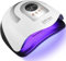 Zawaer Lampe UV LED Ongles Gel, 380W Professionnel Sèche Automatique, 81 Lumières Séchage Rapide, Grand LCD Ecran, 4 Minuteries 10s/30s/60s/99s pour Vernis Semi Permanent