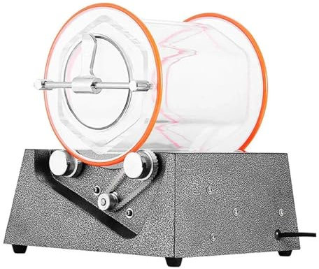 OUTFYT Lucidatrice for Gioielli KT-2000, Mini lucidatrice for superfici rotanti for Vaso da 5 kg,Prestazioni Potenti