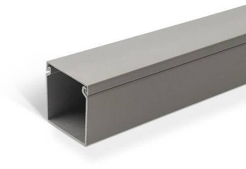 Canaleta Ciega''serie G'' 200x100-blanca-con Carril En Base – PVC Resistente – Gestión De Cables – Montaje Sencillo – Apto Para Instalaciones Eléctricas – Estándar
