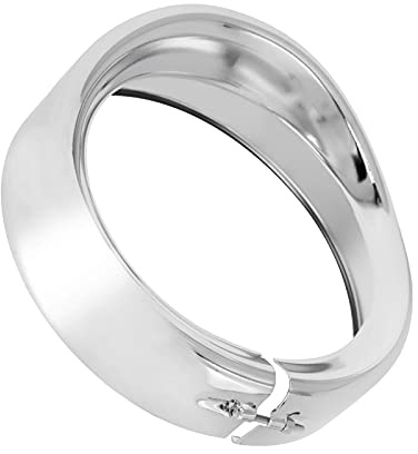 Headlamp Headlight Trim Ring 7 inch For Harley Motorbike Touring Road King Electra Glide,Chrome