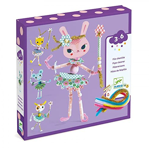 Djeco 1 Djeco Ensartes Mis hadas Meine Feen (38976), bunt